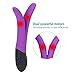 OZXX Multispeed Silicone Massager Powerful Quiet with Dual Motors,Waterproof Wireless,USB Rechargeable