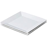 Porlien Classic Square 9.7-inch Dinner Plate Set of 3