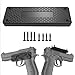 2 Pack Magnet Gun Mount, X.Store Rubber Coated 37 Lbs Rated Magnetic Gun Holder  For Handgun, Shotgun, Rifle - Gun Magnet Firearm Accessories