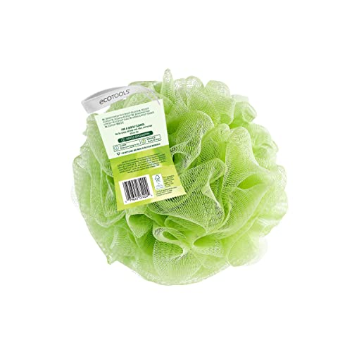 EcoTools Delicate EcoPouf Bath Sponge, Made with Recycled Materials