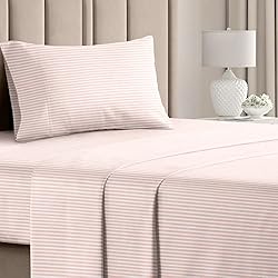 Twin Size 3 Piece Sheet Set - Comfy Breathable