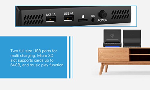 Azpen-Dockall-D100-Qi-Wireless-Charger-Bluetooth-Premium-Speakers-Docking-Station-with-Built-in-Mic-Handsfree-call-3-in-1-Station-for-iPhone-and-Samsung-phone