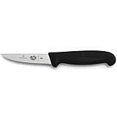Victorinox Fibrox 4-Inch Boning Knife with Straight Edge and Black Handle