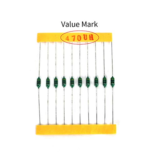 Oak-Pine 120Pcs 12 Values 0307 DIP Color Wheel Inductor Loop Inductance Kit 1 / 4W