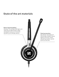 Siglo Sennheiser SC 660 USB CTRL Premium Premium Dual sided Wired Headset (504555)