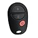 YITAMOTOR 2 Key Fob Replacement 3 Button Keyless Entry Remote Control Transmitter for GQ43VT20T