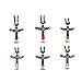 Swag Design Horseshoe Nail Cross Necklace