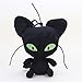 YODE Miraculous Ladybug Cat Plagg & Tikki Noir Plush Toys Lady Bug Adrien Marinette Stuffed Animal Doll - 2Pcs/Set