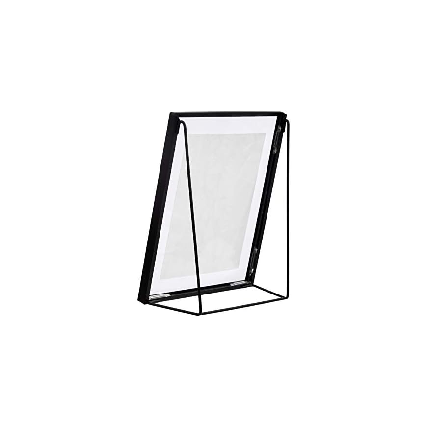 AmazonBasics Wedge Floating Photo Frame for 5 x 7 Inch Photos Slim