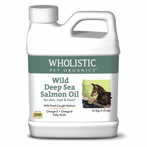 Wholistic Pet Organics Wild Deep Sea Salmon Oil for Dogs