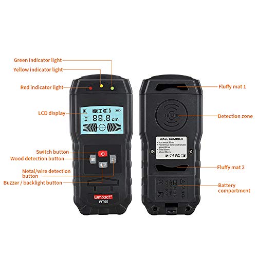 Electronic Wall Scanner Stud Finder for wood stud ac wire metal detector