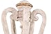 Farmhouse Wood Chandelier Candle Holder 5-Light Distressed White Wooden Chandelier French Country Rustic Chandelier Pendant Lighting with Adjustable Chain by Oaks Decor