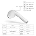 HIEMAO Mini Bluetooth Wireless Headphones Hands-Free Earbud for Apple iPhone 8/8plus/X/7/7plus/6s/6 Plus (One Piece left ear) (HYM-I7-white)