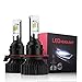 Alla Lighting H13 LED Headlight Bulb UM-2018 8000lm Xtreme Super Bright LED 9008 H13 Headlight Bulb H13 6000K - 6500K Xenon White Headlight Conversion Kits Bulbs Upgrade for Cars Trucks (Set of 2)