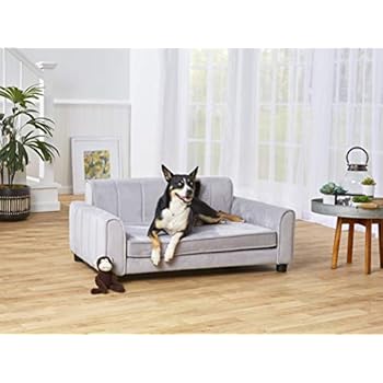 Enchanted Home Pet Ludlow Pet Sofa - Grey