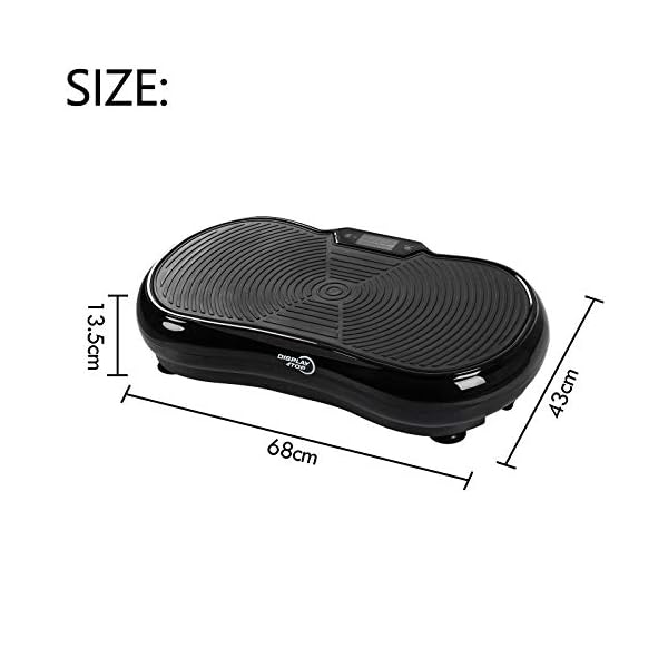 Display4top-Ultra-Slim-Vibration-Plate-Exercise-Machine5-Programs-180-LevelsFull-Whole-Body-Vibration-Machine-for-Home-Fitness-Weight-LossWith-Bluetooth-SpeakersMaxloading-150kgs display4top Ultra Slim Vibration Plate Exercise Machine,5 Programs + 180 Levels,Full Whole Body Vibration Machine for…