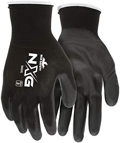 SHOWA 24 Pair Atlas 370 Black Work Gloves Size XL 370BXL-09 (2