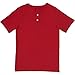 French Toast Boys' Short Sleeve Basic Henley