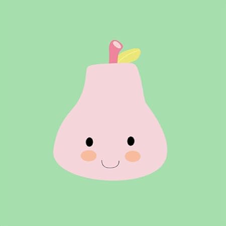 Affiches Cartoon Baleine Glace Poire Sourire Visage Mur Art Toile Peinture  Mur Photos Pour La Décoration Des Enfants, B 40x50cm: Amazon.fr: Bricolage