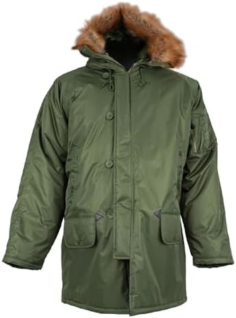 Amazon.com: Ultra Force N-3B Snorkel Parka in Navy Blue - 3XL