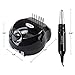 30000rpm Pro Electric Nail Drill Machine Pedicure Manicure Kits File Drill Bits Sanding Band with Cleaning Cleaner Metal+Plastic Brushes Accessory Nail Salon Nail Art Tools (Black)