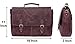 16 inch Genuine Leather Briefcase Bag - Crossbody Laptop Satchel by Rustic Town