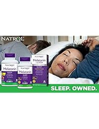 Natrol Melatonin Advanced Sleep Tablets with Vitamin B6, Helps You Fall Asleep Faster, Stay Asleep Longer,...