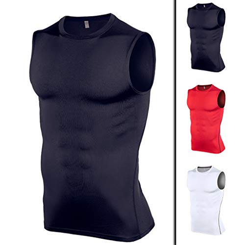 image for Fine Men Tight Fitness Clothes Waist Trainer Vest for Weight Loss Hot 