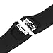 Henoda Soft Silicone Replacement Watch Band for Samsung Gear S2 Smart Watch - Black (Not Fit Gear S2 Classic SM-7320 Version)