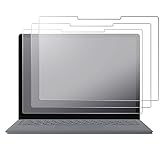J&D Compatible for 3-Pack Surface Laptop 2/Surface Laptop Screen Protector, [Anti-Glare] [Not Full Coverage] Matte Film Shield Screen Protector for Microsoft Surface Laptop 2017 Matte Screen Protector