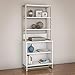 Bush Business Furniture Method Bookcase with Hutch in White