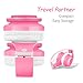 Kids Wireless Bluetooth Headphones Volume Limited 85db Stereo Sound Over-Ear Foldable Lightweight Children Headphones with Mic SD Card Slot up to 6-8 Hours Play time for Boys Girls Adults (Pink)thumb 4