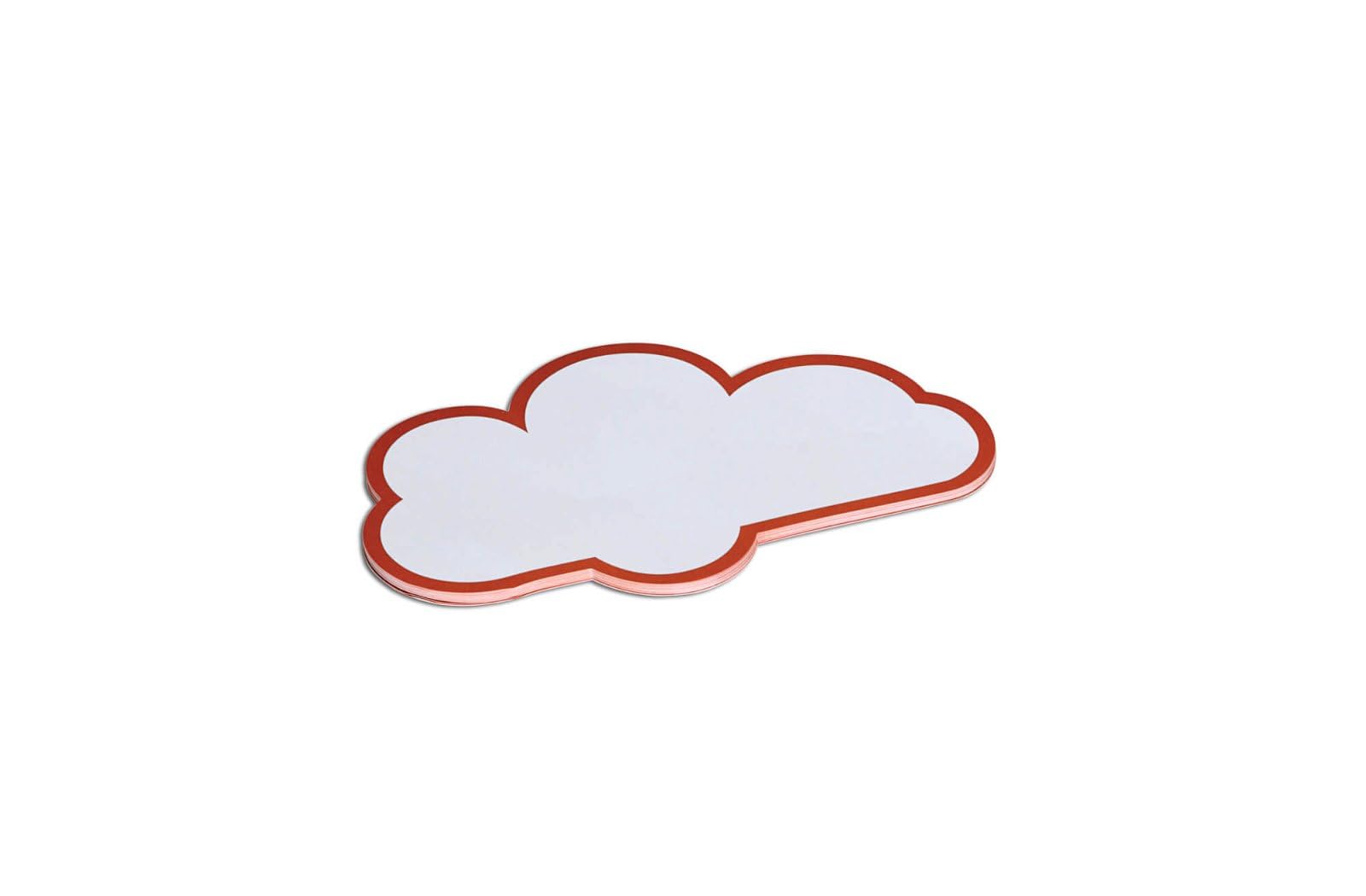 Maul Moderation Cards Cloud, 140 x 230 mm, 150 g/m² Paper, White, 20 Pieces