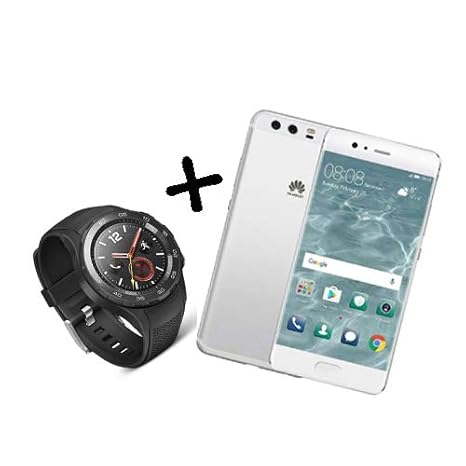 Huawei P10 Plus Smartphone, Marca Tim, 128 GB, Color Plateado + ...