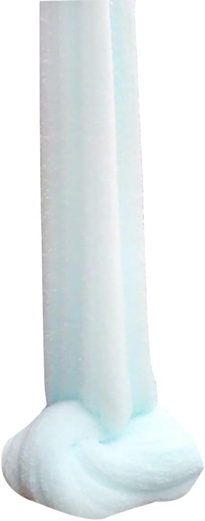 Huaya 200ml DIY Slime Light Brushed Mud Cotton Candy Cloud Slime Solid Color Swirl Scented Mud Toy Non-Sticky Stress Relief Toys