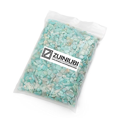 ZUINIUBI 200g Light Blue Pebble for Aqurium Fish Turtle Tank Landscape Bottom Decoration Sand Stone Rocks Ornament