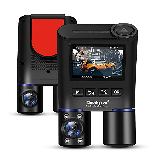 Blueskysea B2W Dual Lens Dash Cam with Night Vision Nepal Ubuy