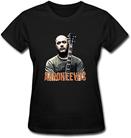 SUSAN Staind Aaron Lewis Women's T Shirts L,Black
