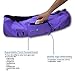 YogaAddict Yoga Mat Bag ‘Compact’ with Pocket, 28″ Long, Fit Most Mat Size, Extra Wide, Easy Access – Purplethumb 4
