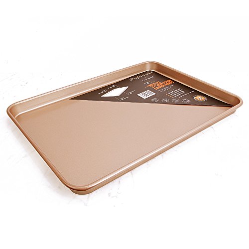 Click Here to See More Images WK9122 Chefmade,non-stick Cookie Sheet,17-Inch,Champagne