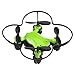 Virhuck Volar-360 Nano Drone (Suit for Experienced Flyer) 2.4 GHz 4.5 CH 6 AXIS GYRO Multicolor LED with Rolls and 3D Flips, Green