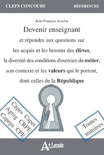 Download Devenir enseignant et répondre aux questions sur les acquis et les besoins des élèves PDF