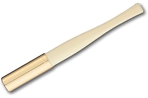 Denicotea Lady Ejector Series Cigarette Holder with Filter Slot - Ivory - Add Style & Sophistication - Avoid Stained Fingers & Lips - German Engineering - (Filters Not Included) - 20203