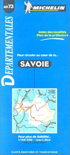 Download Carte routière : Savoie, 4073, 1/150000 PDF