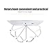 NEEMAY 22lb/9.9kg(Max) Adhesive Heavy Duty Command Sticky Hooks Removable Waterproof Reusable Stainless Hooks For Hanging Wall Ceiling Bathroom Kitchen Bedroom(20pcs)