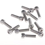 6Pcs Stainless Steel Hex Socket Head Cap Screw M6X1X30mm
