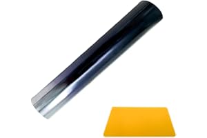 Kewucn Car Window Sun Visor Strip Tint Film, Auto Tint Film for UV Rejection and Heat Reduction, Front Windshield Solar Protection Film for Shading and Filtration, Car Accessories (Gradient Black)