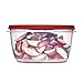 Rubbermaid Easy Find Lids Meal Prep Food Storage Containers, 60-Piece Set, Racer Red