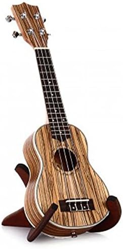Zimo® 23" Ukulele 4 Strings Zebrawood Concert Ukulele Acoustic Uku Aquila String
