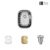 R1-1014-18 Stainless Steel Bar Sink in 18-Gauge